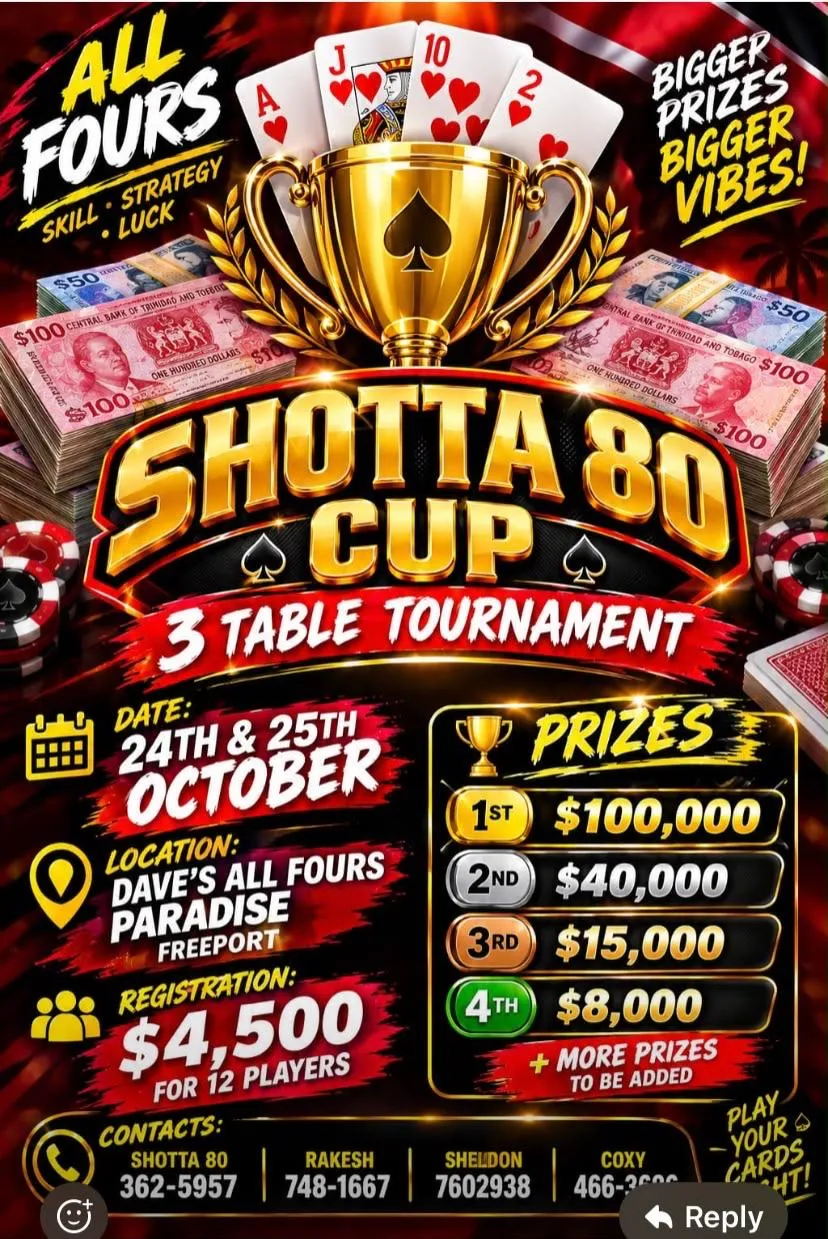 Shotta 80 Cup poster