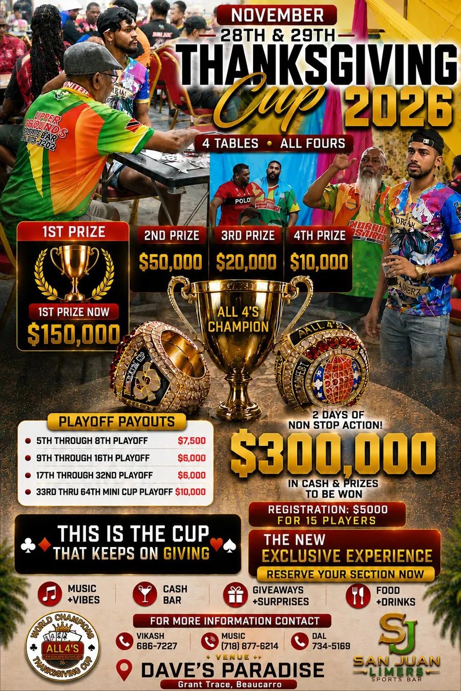 Thanksgiving Cup poster